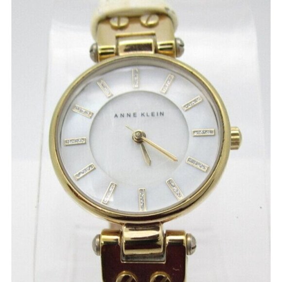 Women's Anne Klein Quartz WR Analog 28mm Dial Causal Round Watch (F228) - Picture 1 of 9